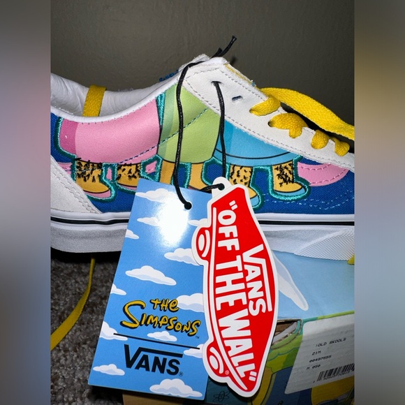 NWT Limited Edition Simpsons “Bouvier Sisters”Vans Old Skool - Picture 5 of 8